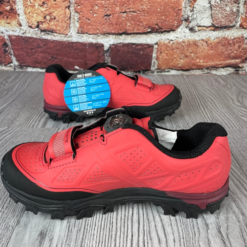 PEARL iZUMi Women's X-ALP Elevate, Cayenne/Port, 36.5